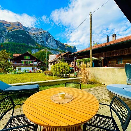 Apartmán Cute & Cozy Oasis, Private Afternoon Sun Terrace Kandersteg Exteriér fotografie