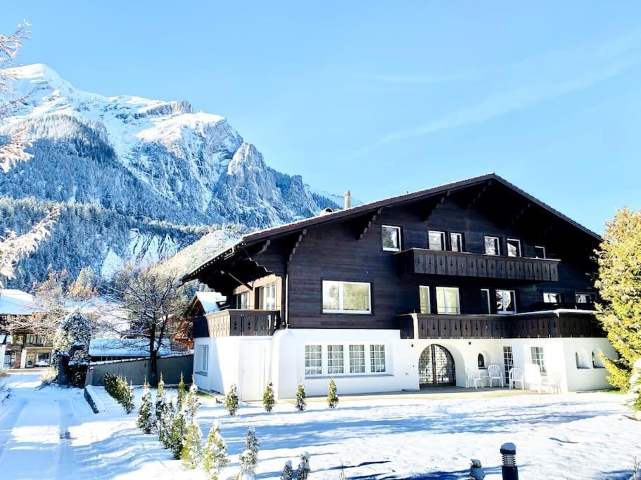 Apartmán Cute & Cozy Oasis, Private Afternoon Sun Terrace Kandersteg Exteriér fotografie