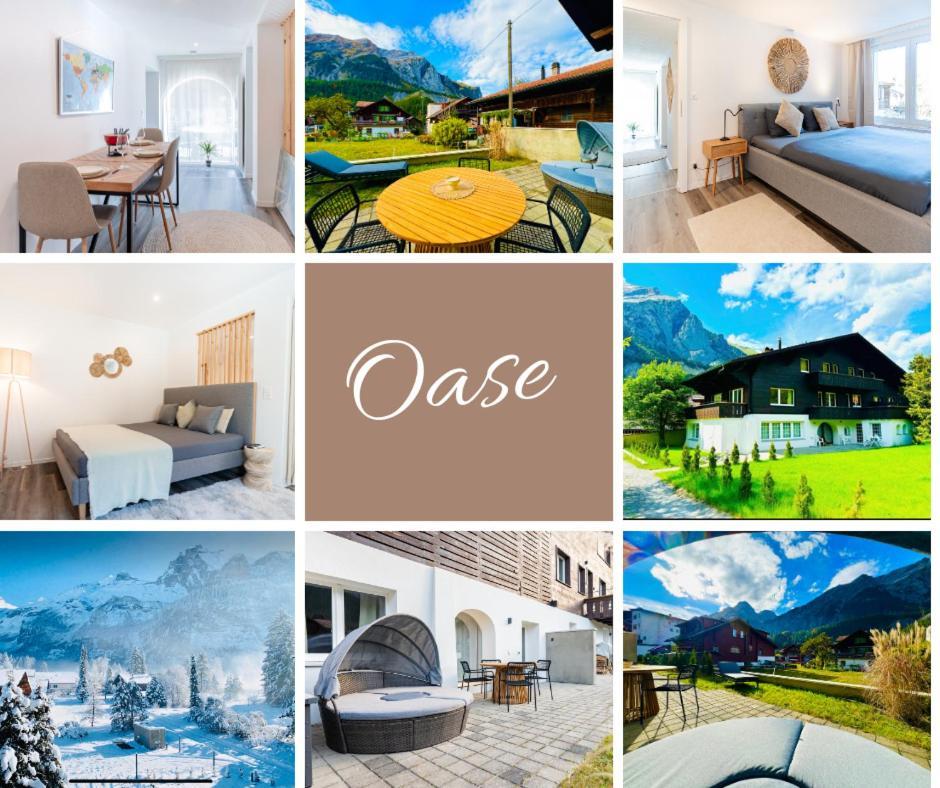 Apartmán Cute & Cozy Oasis, Private Afternoon Sun Terrace Kandersteg Exteriér fotografie