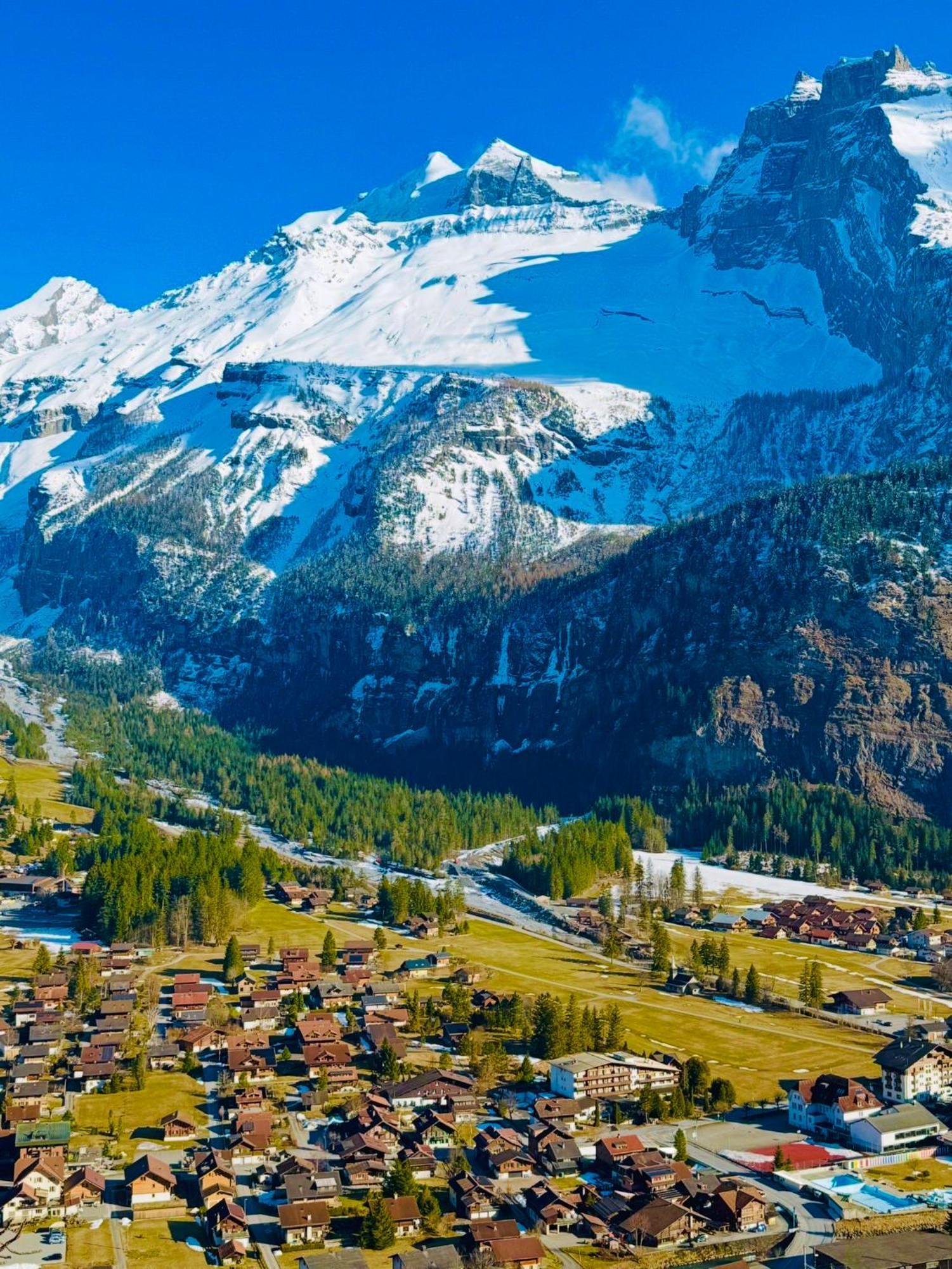 Apartmán Cute & Cozy Oasis, Private Afternoon Sun Terrace Kandersteg Exteriér fotografie